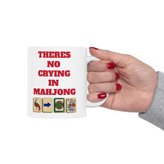 Funny Mahjong Ceramic Mug - 11oz & 15oz Sizes - Perfect Gift for Mahjong Players