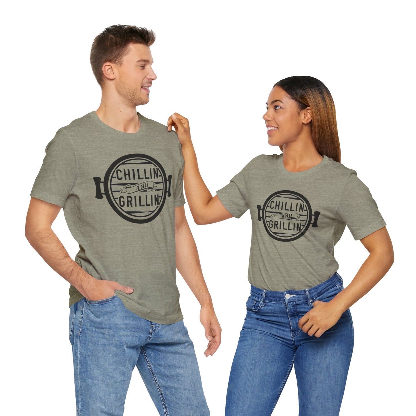 Grillin and Chillin, Unisex Softstyle T-Shirt