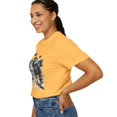 UFO Meets Cowboy Vintage Graphic T-Shirt — Retro Western Alien Tee