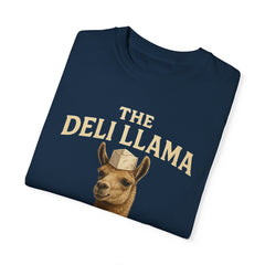 Funny Deli Llama Unisex T-Shirt - Perfect for Foodies and Animal Lovers