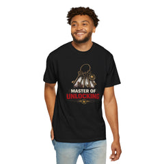 Master of Unlocking T-Shirt — Keyring Locksmith Funny Resident Evil Gift
