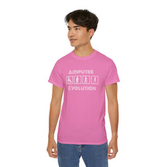 Amputee Evolution T-Shirt | Limb Loss Awareness Prosthetic Gift Unisex Tee