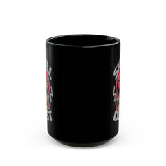 Skull Dust Gothic Black Mug