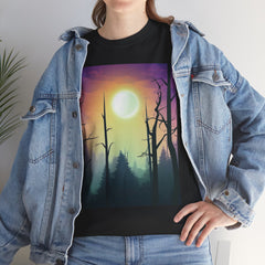 Serene Nature Graphic Tee, Aesthetic T-Shirt, Cozy Casual Wear, Gift for Nature Lovers, Perfect for Outdoor Adventures