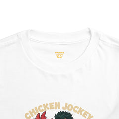 Toddler Chicken Jockey Tee - Fun Minecraft Animal T-Shirt for Kids