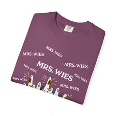 Funny K-6 Seagulls Personalized Teachers Name Garment-Dyed T-shirt