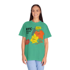 NYC Sitcoms Tour Comfort Colors T-shirt - Unisex Garment-Dyed