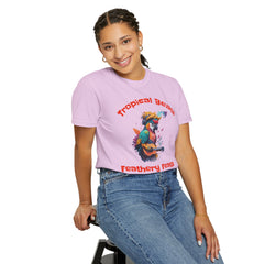 Tropical Beats Graphic T-Shirt — Feathery Feats Design