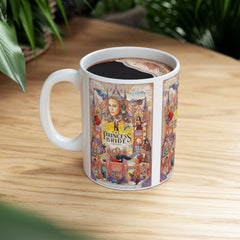 Unique Three Panel  Stain Glass Graphic Princess Bride Mug