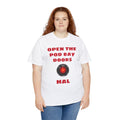 Open The Pod Bay Doors HAL, Graphic Unisex Heavy Cotton Tee