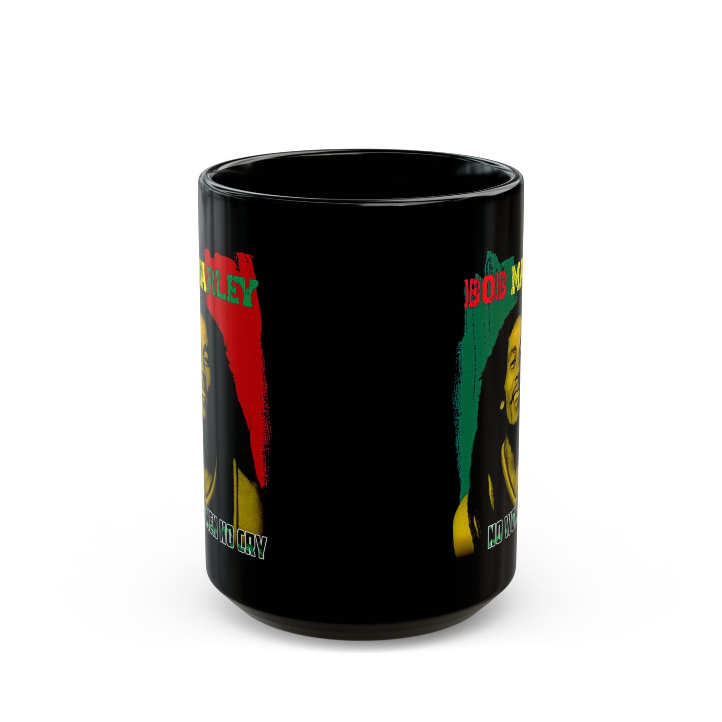 Bob Marley Graphic - Black Mug (11oz, 15oz)