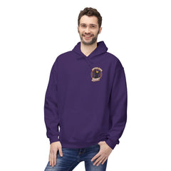 Breakfast Club Hoodie — Cute Black Dog, Bacon & Egg Graphic Pullover