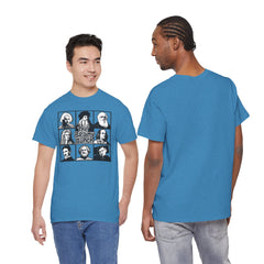 The Brainy Bunch Tee — Vintage Scientist Portraits Graphic T-Shirt