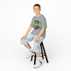 Kids Halloween Frankenstein Monster Tee