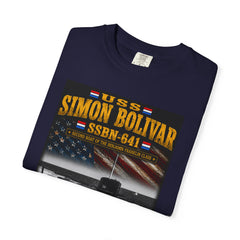 USS Simon Bolivar SSBN-641 Submarine T-Shirt – Forty One for Freedom Tribute