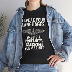 Funny United States Submarine Multilingual T-Shirt