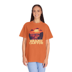 Grand Canyon National Park Graphic, Comfort Colors Soft Relaxed Fit Unisex Garment-Dyed T-shirt