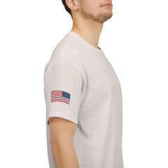 SUBMARINER RED Friday T Shirt with Fouled Anchor, American Flag, FBM / Boomer Silhouette. Remember Everyone Deployed, Dolphins
