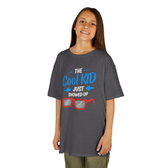 Kids Tee - The Cool Kid Just Showed Up Sunglasses Graphic