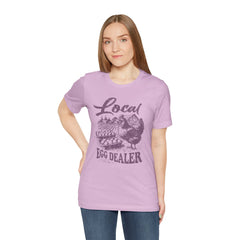 Local Egg Dealer Unisex Jersey Tee - Perfect for Farmers & Foodies