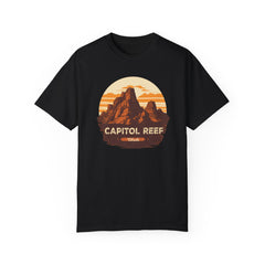 Capitol Reef National Park Graphic, Comfort Colors Soft Relaxed Fit Unisex Garment-Dyed T-shirt