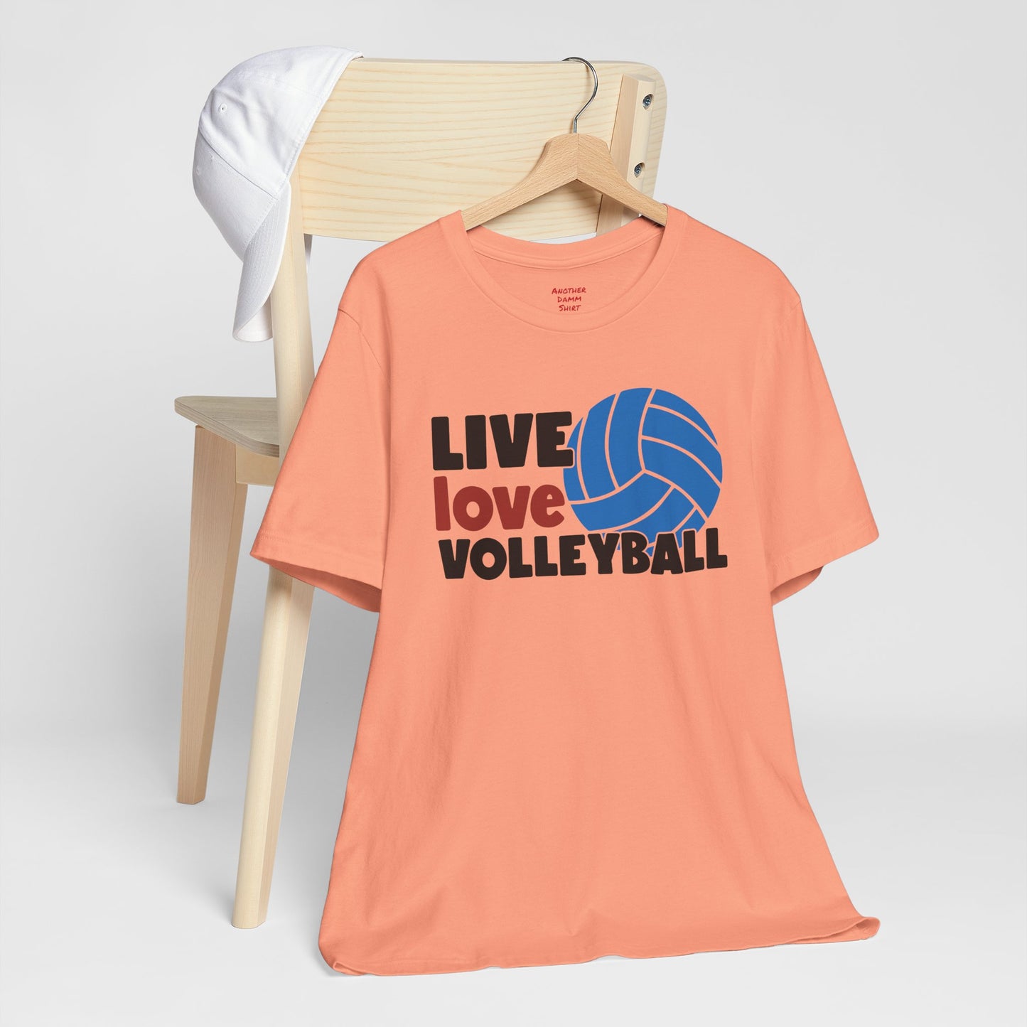 Live Love Volleyball T Shirt,gift for her,gift for him,volleyball gift,sports tee,team shirt,player gift,coach gift,Love Volleyball,Spike it