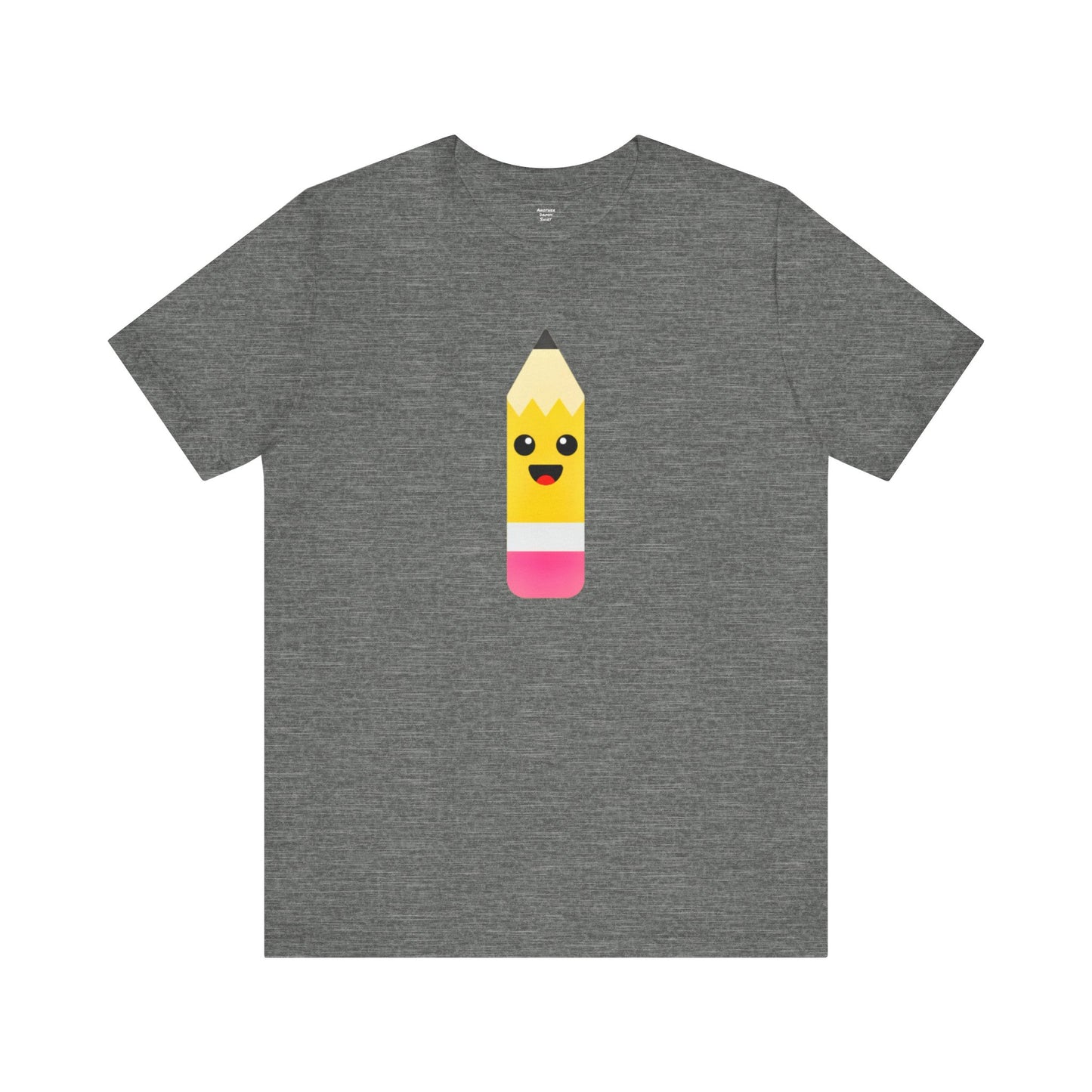 Emoji TEACHER PENCIL- Graphic Unisex Jersey Short Sleeve Tee