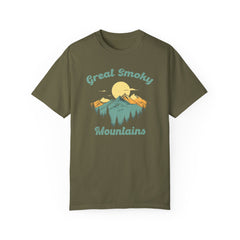 Great Smoky National Park National Park Graphic, Comfort Colors Soft Relaxed Fit Unisex Garment-Dyed T-shirt