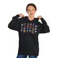 Paneled Hip Hop Clothing Styles that Defined the music and culture of the 1990s - Unisex Hooded Sweatshirt