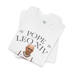 Pope Leo XIV New York Knicks Fan Short Sleeve Tee - Made in USA