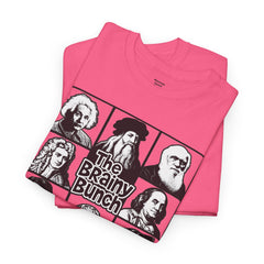 The Brainy Bunch Tee — Vintage Scientist Portraits Graphic T-Shirt