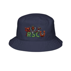 RSCU Embroidered Monster Logo Bucket Hat — Playful Streetwear Cap