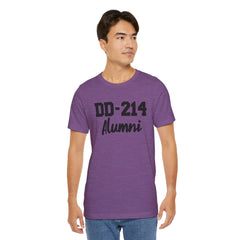 DD-214 Alumni Tee — Military Service Veteran Tribute T-Shirt
