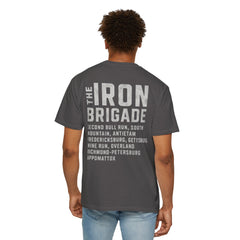 Iron Brigade Civil War Battles Unisex Garment-Dyed T-Shirt - Vintage Military Graphic Tee