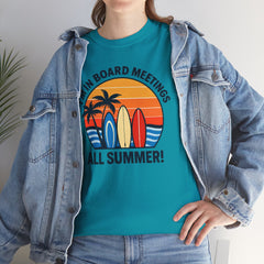 Summer Vibes Tee - Fun Casual Wear for Beach Lovers, Humor Tee, Gift for Surfing Enthusiasts, Summer Fashion