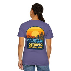 Olympic National Park Unisex T-Shirt, Vintage Graphic Tee, Nature Lover Gift, Travel Souvenir, Outdoor Adventure Apparel, Unisex Casual Wear