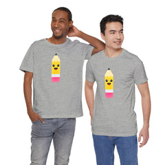 Emoji TEACHER PENCIL- Graphic Unisex Jersey Short Sleeve Tee
