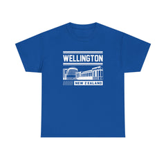 Wellington New Zealand Cities of The World Series Unisex Heavy Cotton Tee