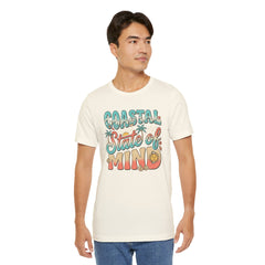 Coastal State of Mind Tee — Retro Beach Graphic T-Shirt