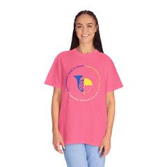 Blue French Horn & Yellow Umbrella T-Shirt — HIMYM Fan Tee