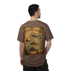 Guiding Lights Of The Coast Lighthouse Series T-Shirt — 'Guiding Lights Of The Coast ' Scenic Tee