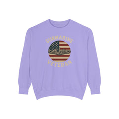 Vintage Submarine Veteran Sweatshirt, Unisex Crewneck, Comfortable Casual Wear, Perfect Gift for Veterans, Military Appreciation
