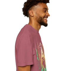 Raccoon UFO Funny Comfort Colors Graphic T-Shirt
