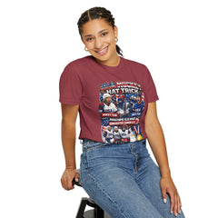 Hockey Hat Trick T-Shirt — USA Men's, Women's & Paralympic Gold Tribute 2026