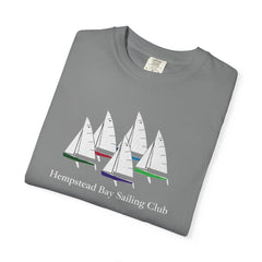 Hempstead Bay Sailing Club T-Shirt — Vintage Sailboat Race Day Tee