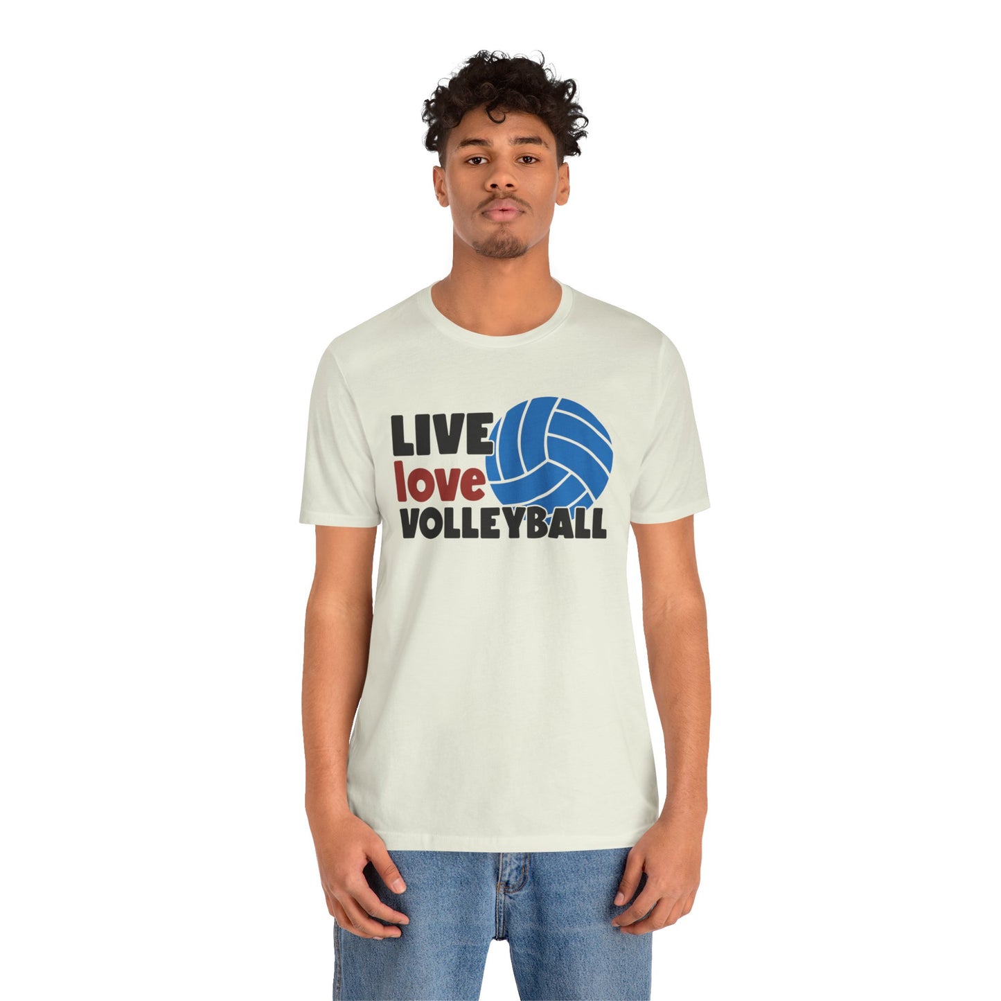 Live Love Volleyball T Shirt,gift for her,gift for him,volleyball gift,sports tee,team shirt,player gift,coach gift,Love Volleyball,Spike it