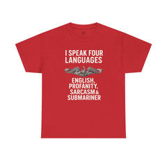 Funny United States Submarine Multilingual T-Shirt