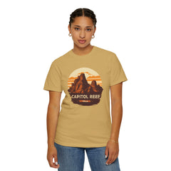 Capitol Reef National Park Graphic, Comfort Colors Soft Relaxed Fit Unisex Garment-Dyed T-shirt