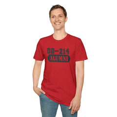 DD-214 Alumni Unisex Softstyle T-Shirt