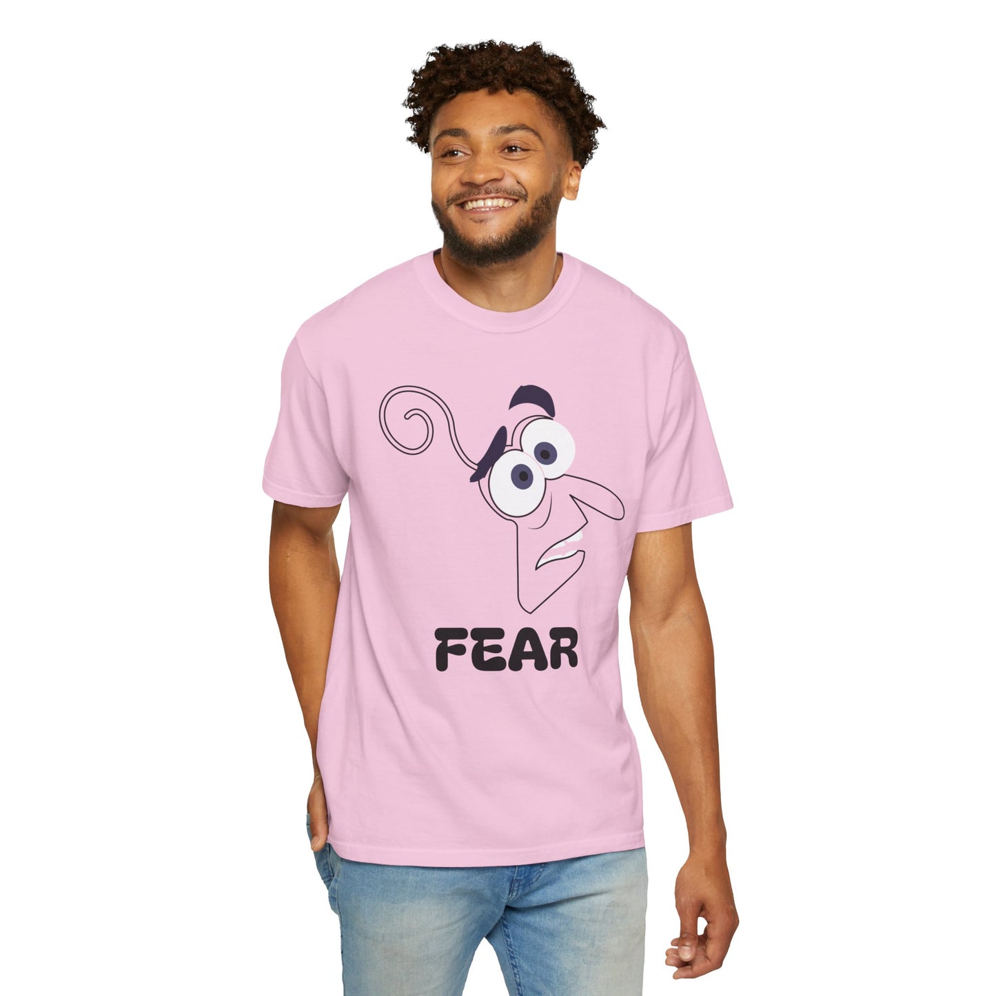 FEAR Emotion Graphic Unisex Comfort Colors Garment Dyed T Shirt